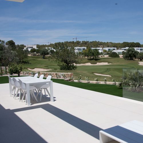 Golf court view from the terrace